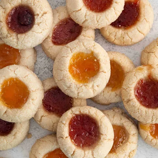 Gluten-Free Thumbprint Cookies