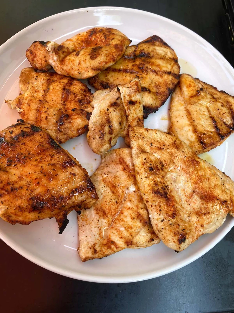 Grilled Boneless Chicken Breasts