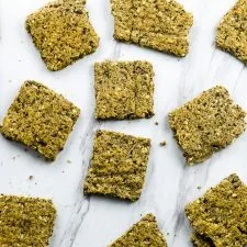 Low Carb Vegan Protein Crackers