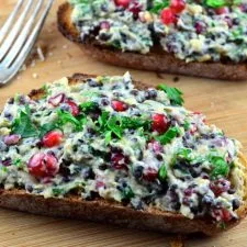 Lunes sin carne: Baba ganush con lentejas beluga
