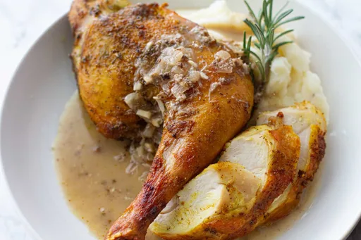 Roast Chicken & Giblet Gravy