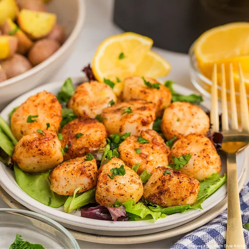 Air Fryer Scallops
