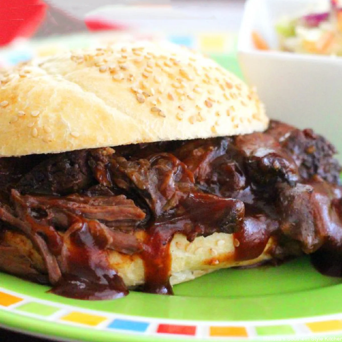 Slow Cooked Dr Pepper Barbecue Beef