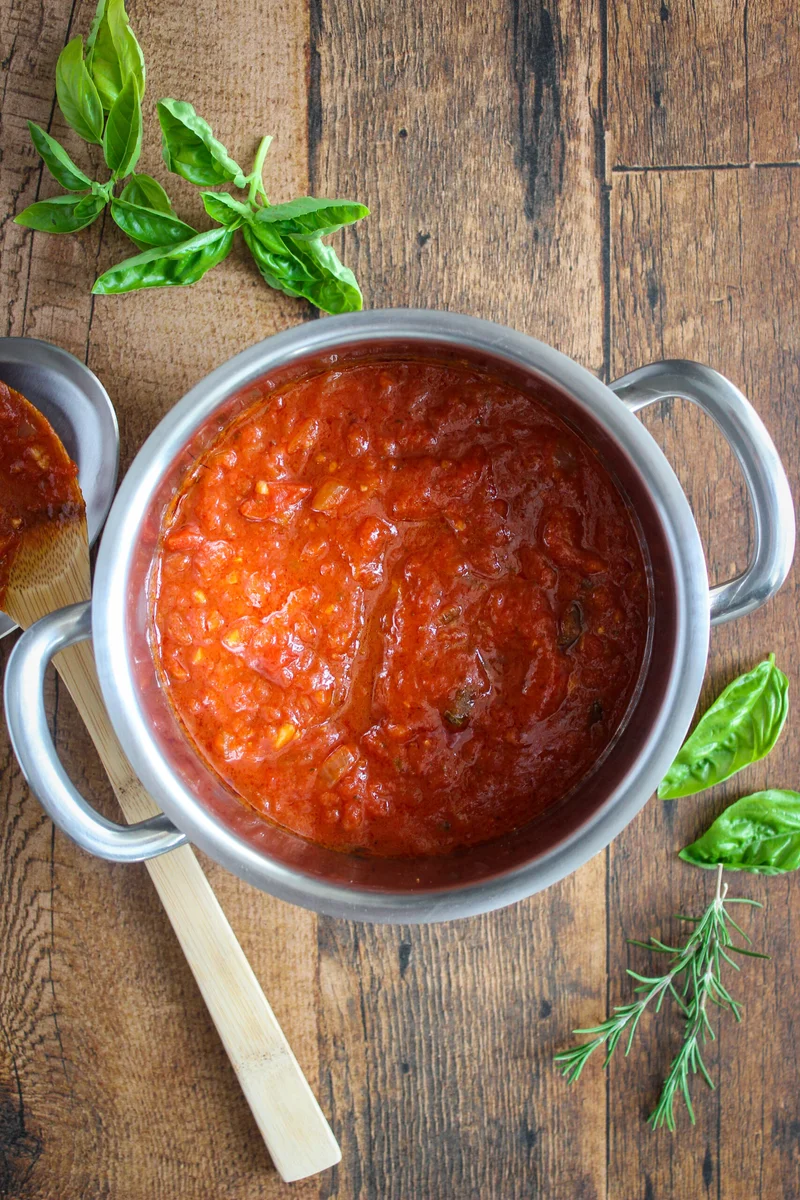 Marinara sauce (Σάλτσα μαρινάρα)