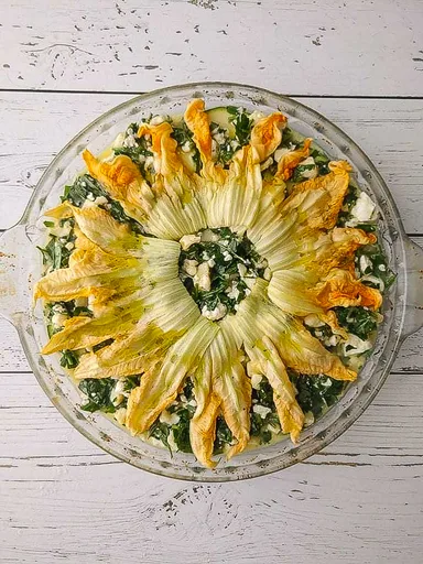 Frittata fácil al horno de calabacín y patata