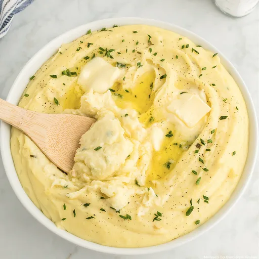 Swiss Cheese Mashed Potatoes