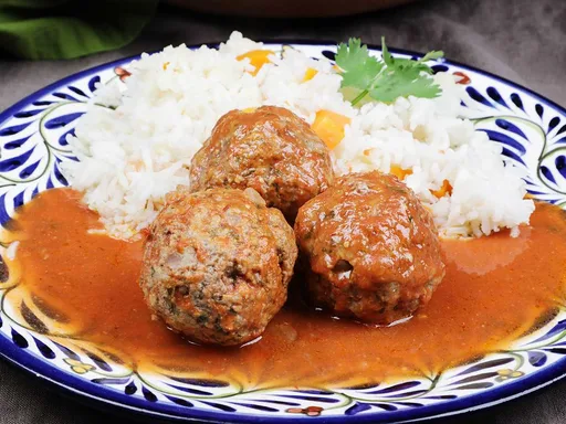 Receta auténtica de albóndigas mexicanas