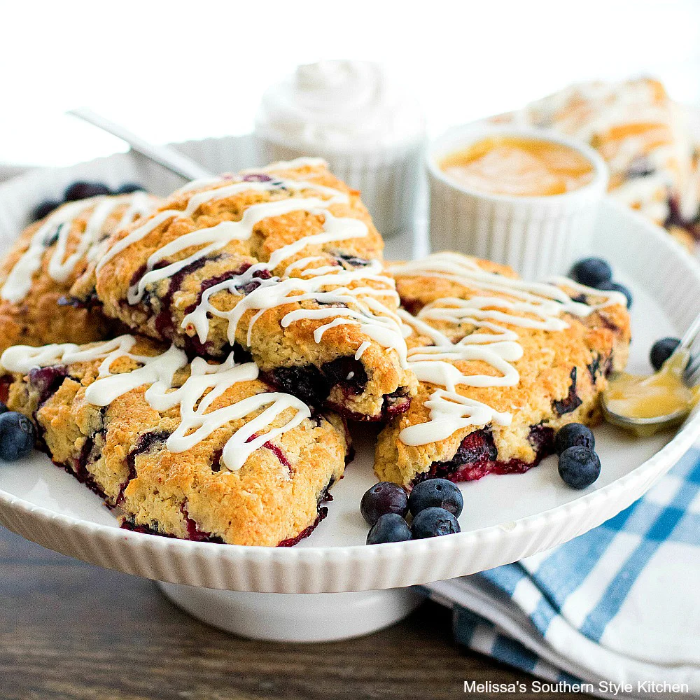 Blueberry Sour Cream Scones