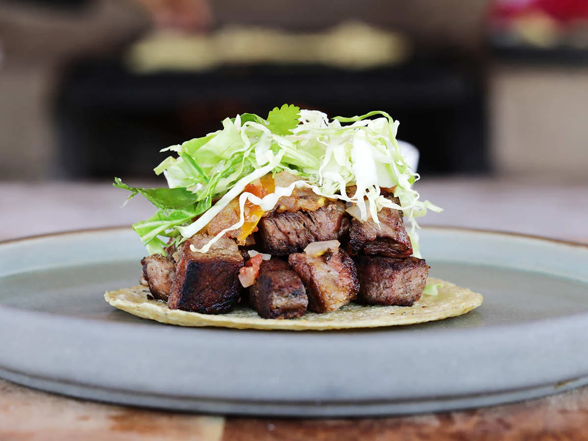 Crispy Ribeye Steak Tacos