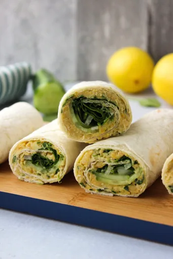 Wraps de garbanzos