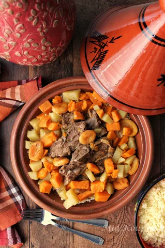 Lamb tagine with couscous