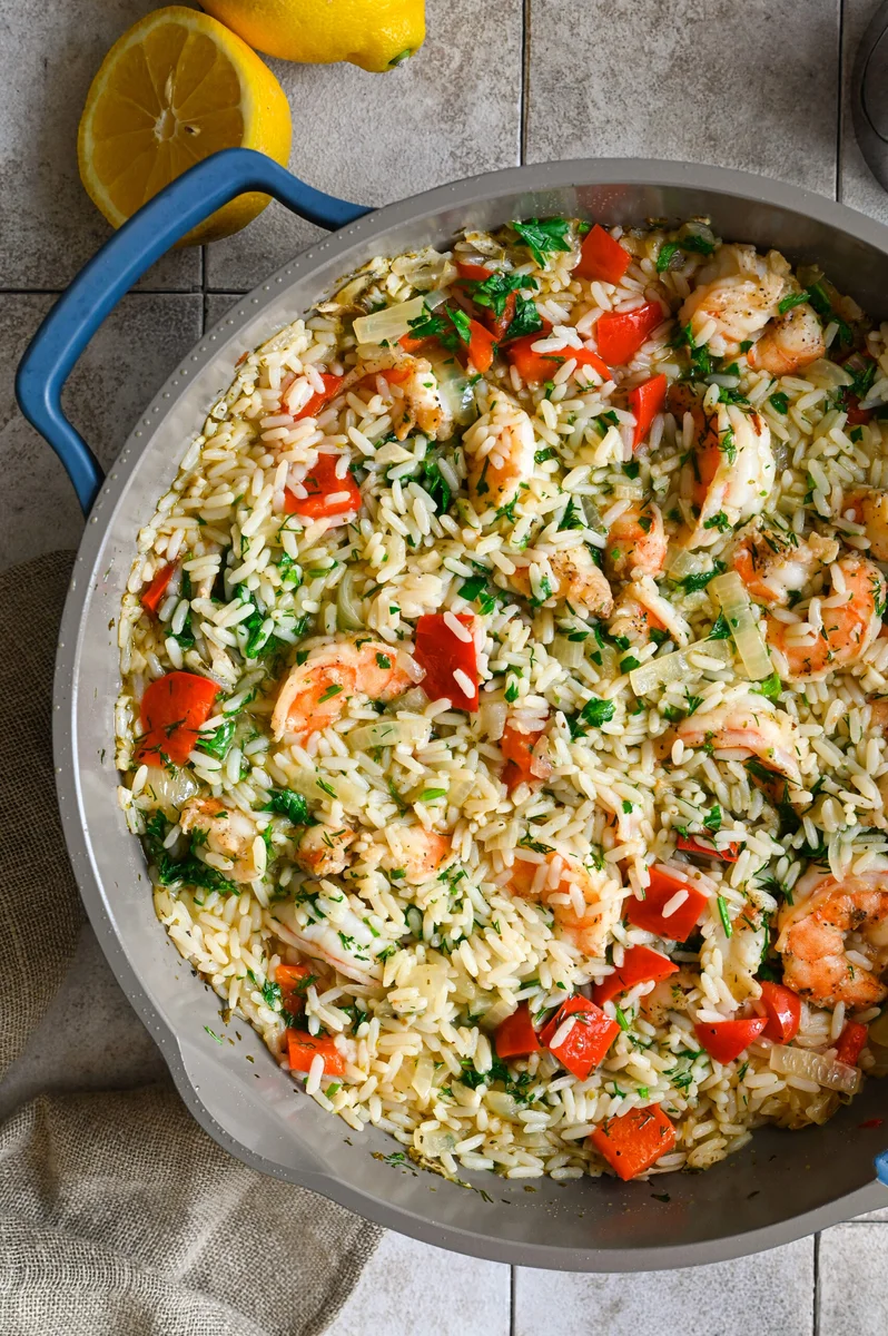 Shrimp and rice