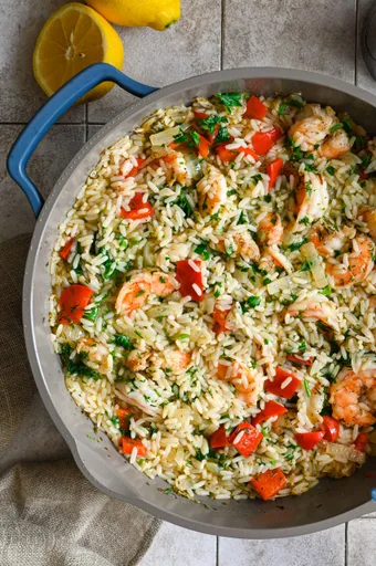 Shrimp and rice