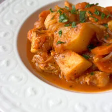 Guiso de pollo