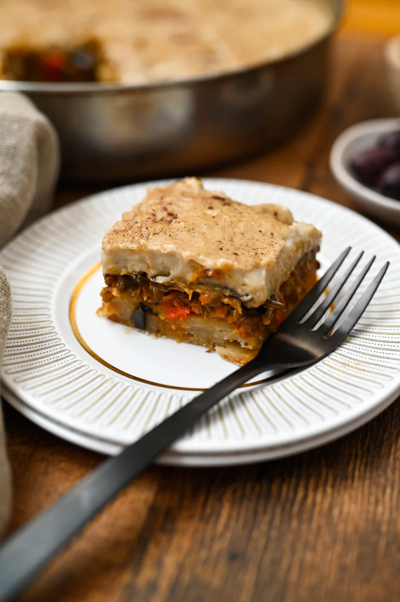 Vegan moussaka