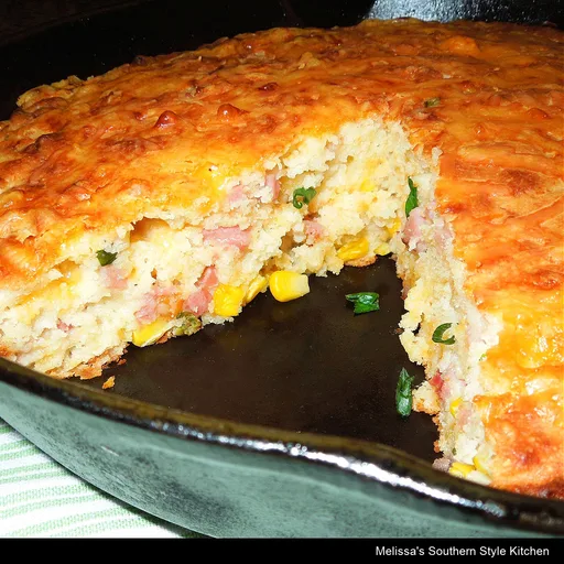 Pan de Maíz con Jamón y Queso