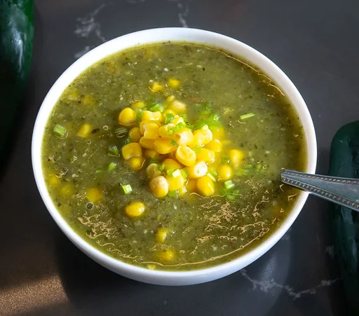 Poblano Corn Soup