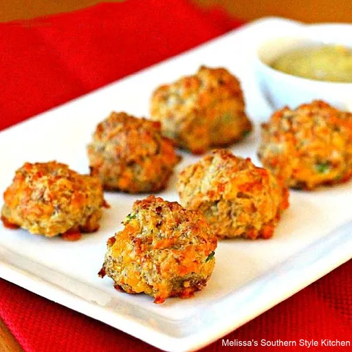 Bolitas de salchicha criolla