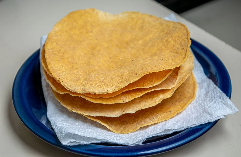 Baked Tostada Shells