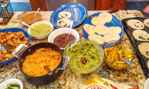Barra de tacos para 20