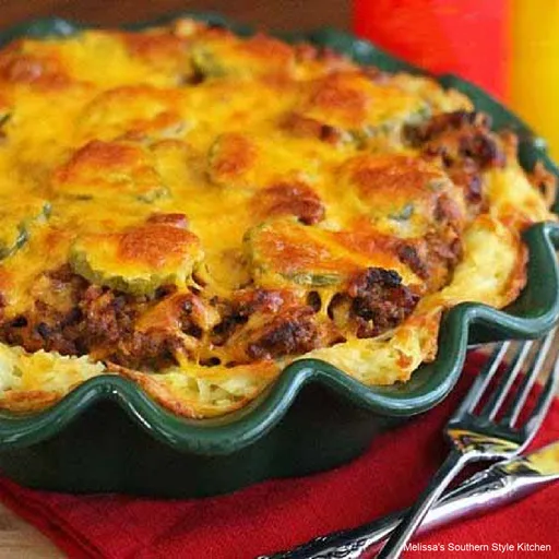 Bacon Cheeseburger Pie