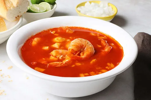 Receta de caldo de camarón