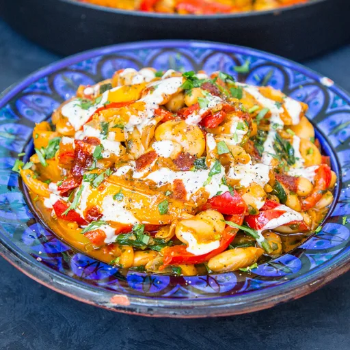 Estofado vegano de garbanzos