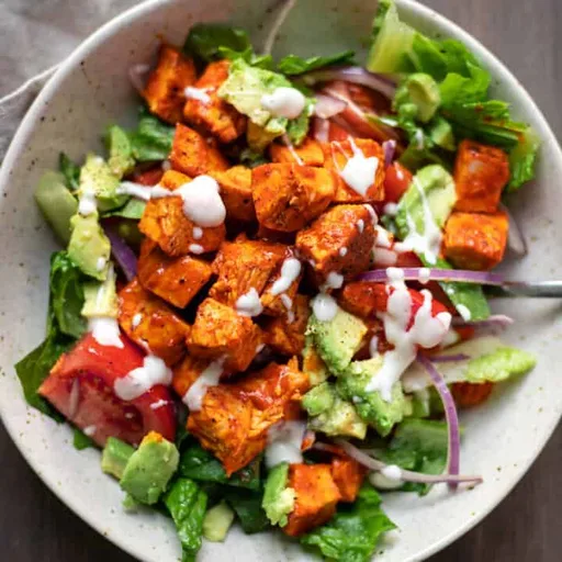 Buffalo Chicken Avocado Salad