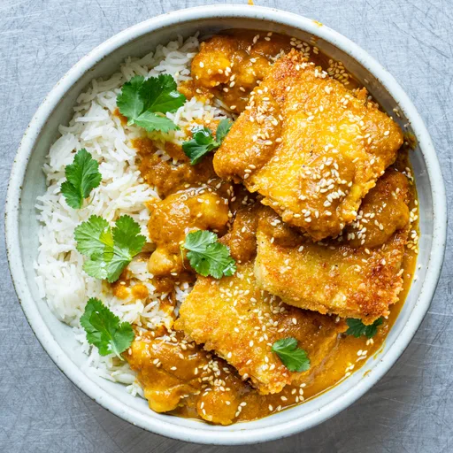 Crunchy Tofu Katsu