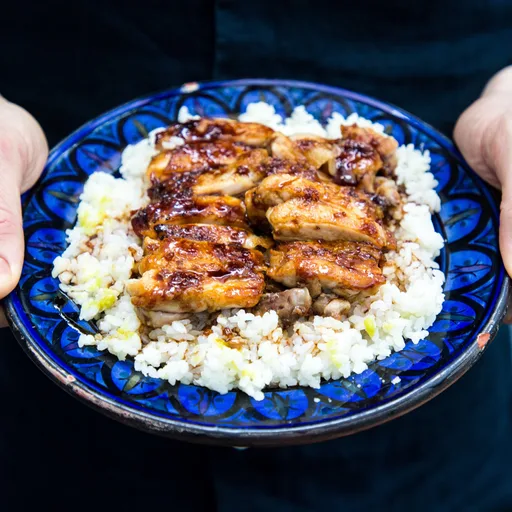 Teriyaki Chicken & Sticky Wasabi Rice