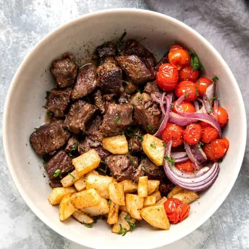 Slow Cooker Buttery Lemon Steak Bites