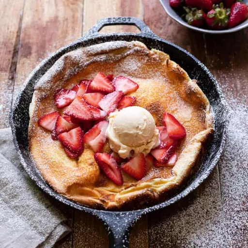 Strawberry Dessert Dutch Baby