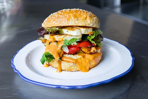 Peri Peri Halloumi Burger