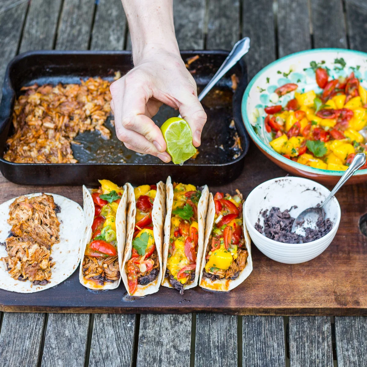 Beer Braised Pork Belly Tacos