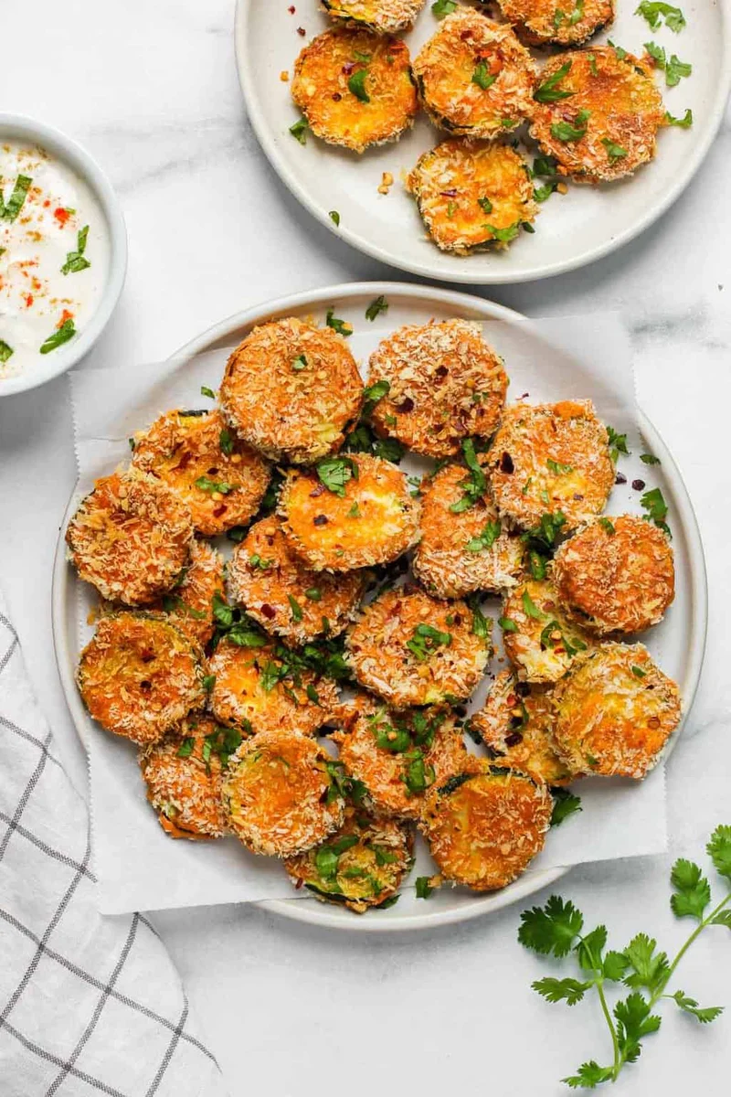 Air Fryer Zucchini Chips