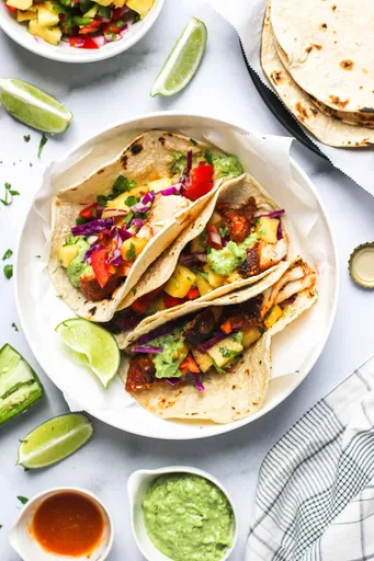 Tacos de pescado al estilo blackened