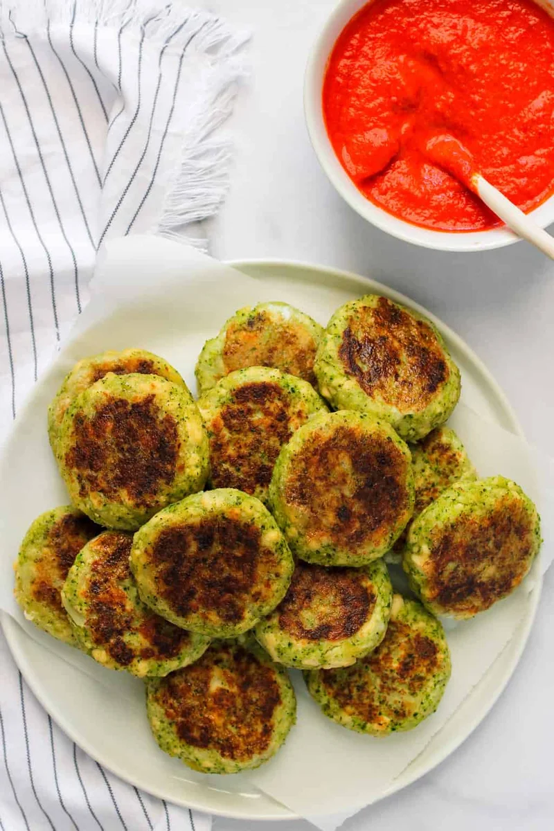 Polpette di broccoli e tofu