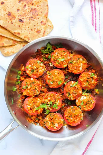 Tomates rellenos de mamá