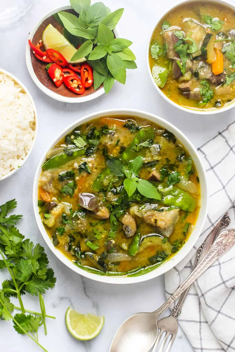 Thai Green Curry with Vegetables