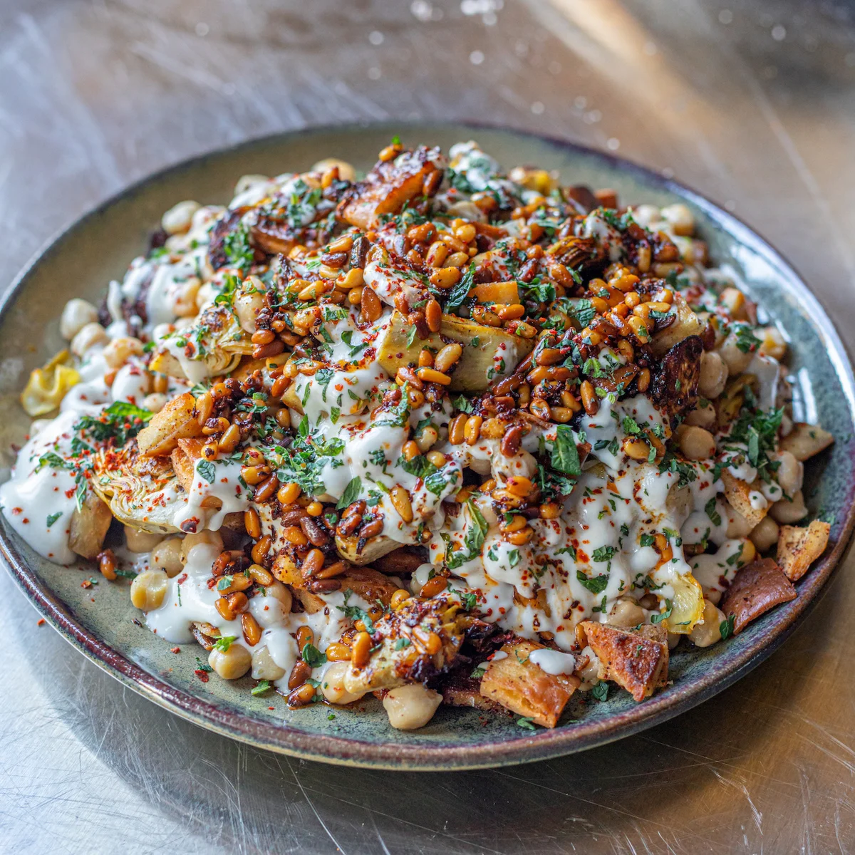 Fatteh aux artichauts