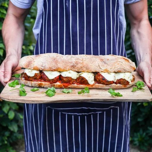 Mob's Mighty Meatball Marinara Sub