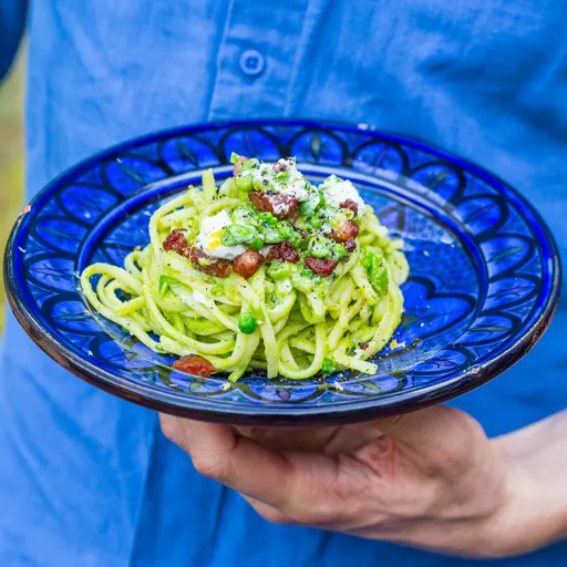 Mushy Pea Linguine