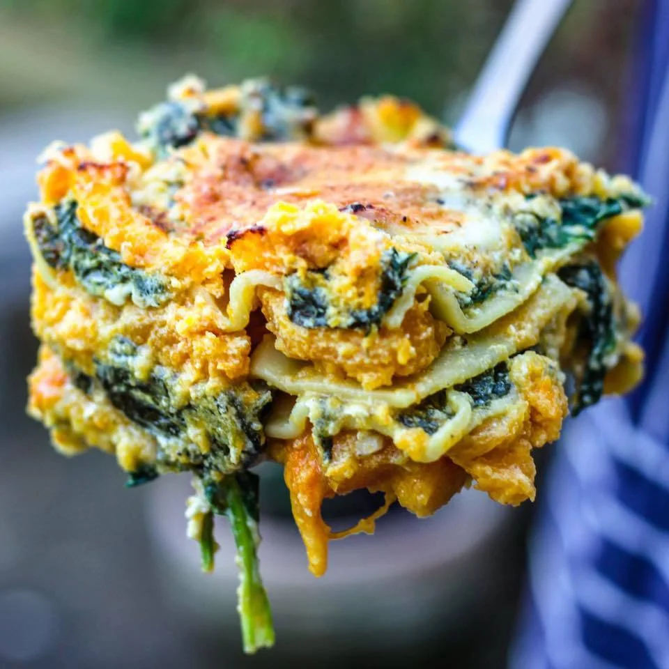 Spinach, Ricotta & Butternut Squash Lasagne