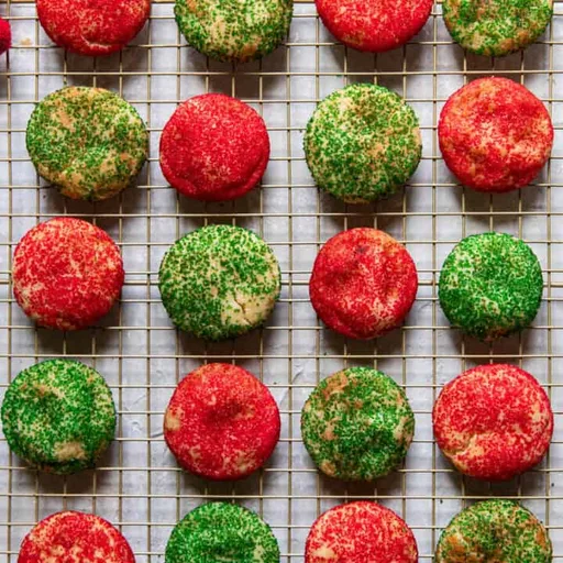 Christmas Snickerdoodles Cookies