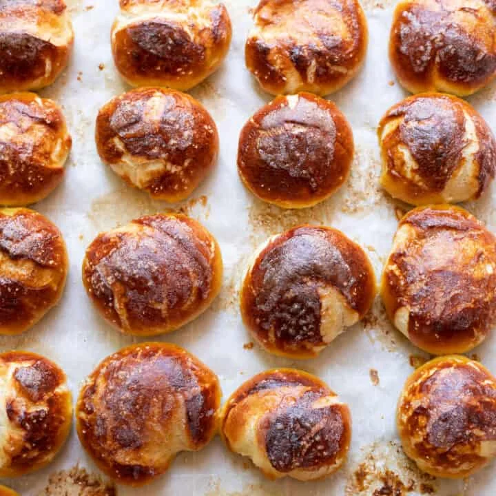 Soft Pretzel Balls and Beer Cheese