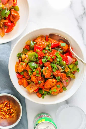 Chilli Chicken - Airfryer or Stovetop recipe