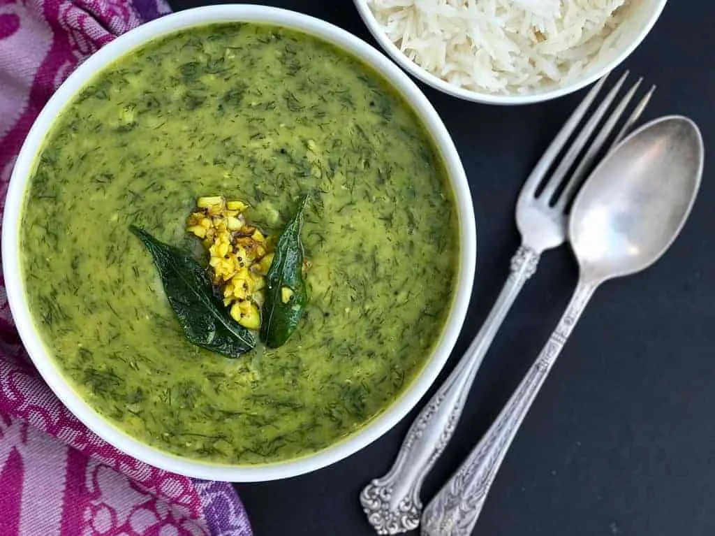 Garlic Dill Lentils