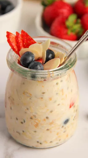 Avena nocturna con semillas de chía