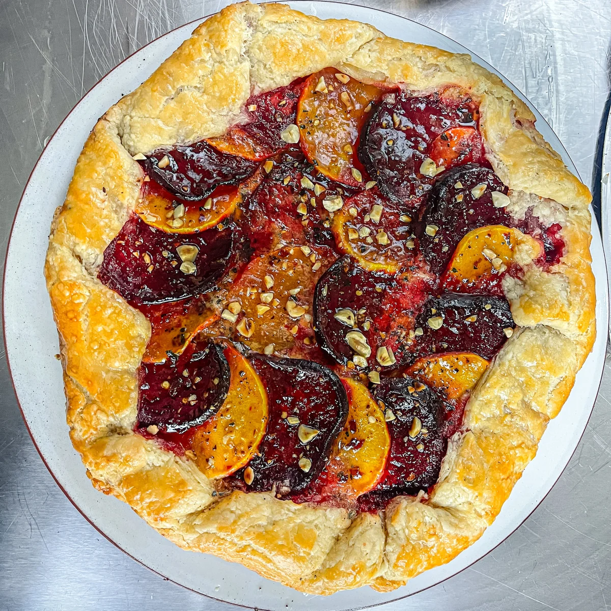 Squash & Beetroot Galette