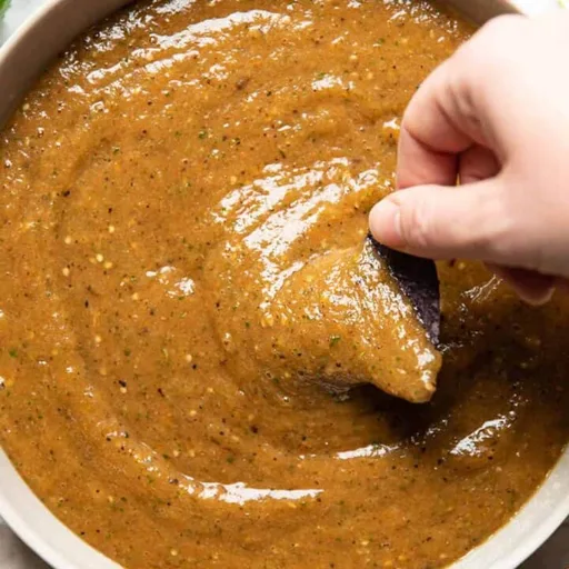 Roasted Tomatillo Salsa Verde